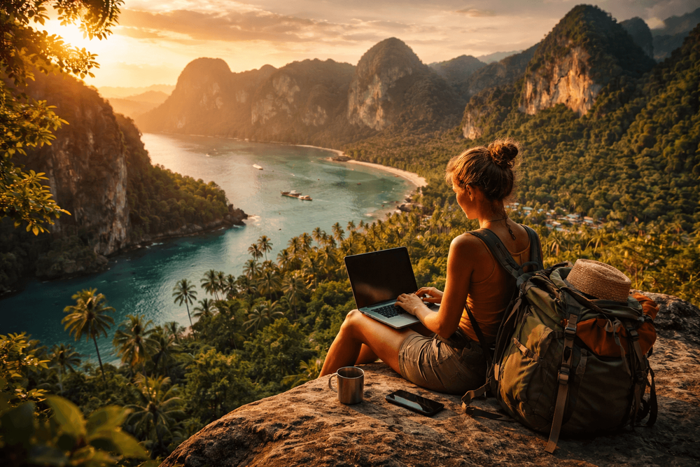 Digital Nomad Guide for Backpackers: Work, Travel, and Where to Go