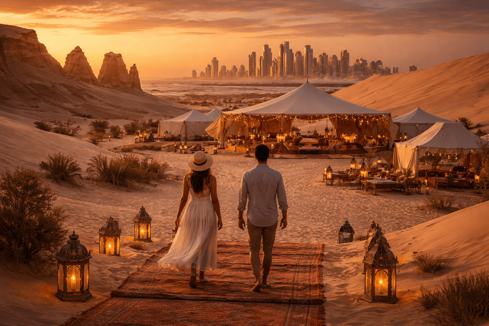 Doha’s Desert Design: Sand Sculptures, Souqs and Boutique Camp Couture