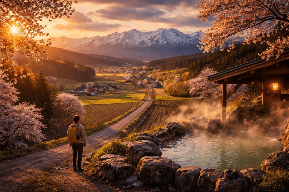 Hokkaido in Shoulder Season: Hot Springs, Snowmelt and Farm Roads