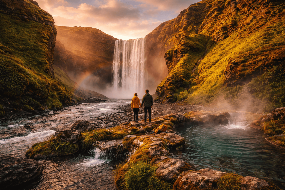 Iceland’s Secret Shoulder Season: South Coast Waterfalls, Hot Springs and Fewer Crowds