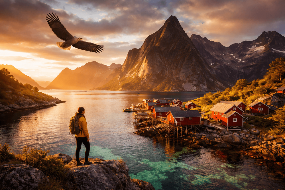 Lofoten After the Rush: Sea Eagles, Fishing Cabins and Arctic Summer Light