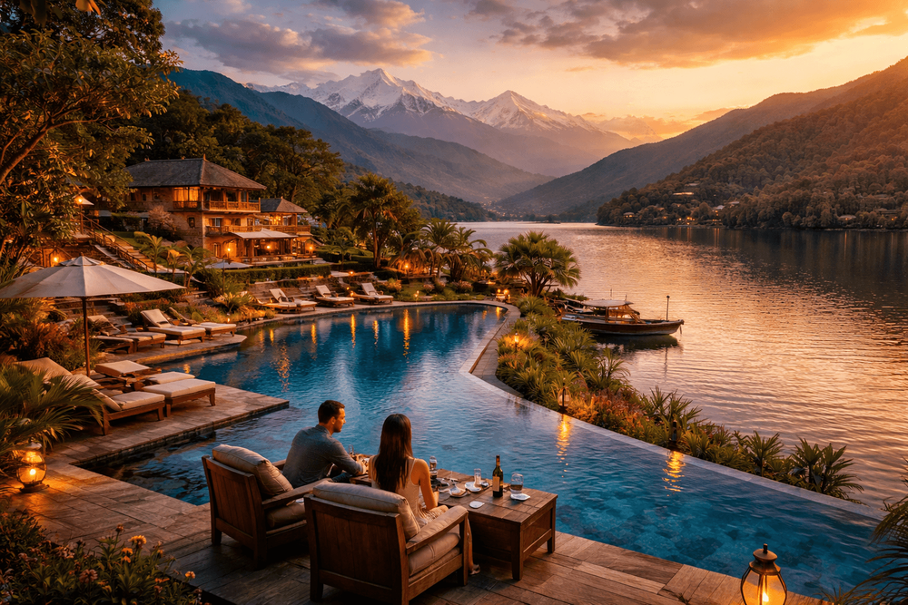 Luxury Lakeside & Riverside Resorts in Nepal — Waterfront Alternatives to Beach Holidays