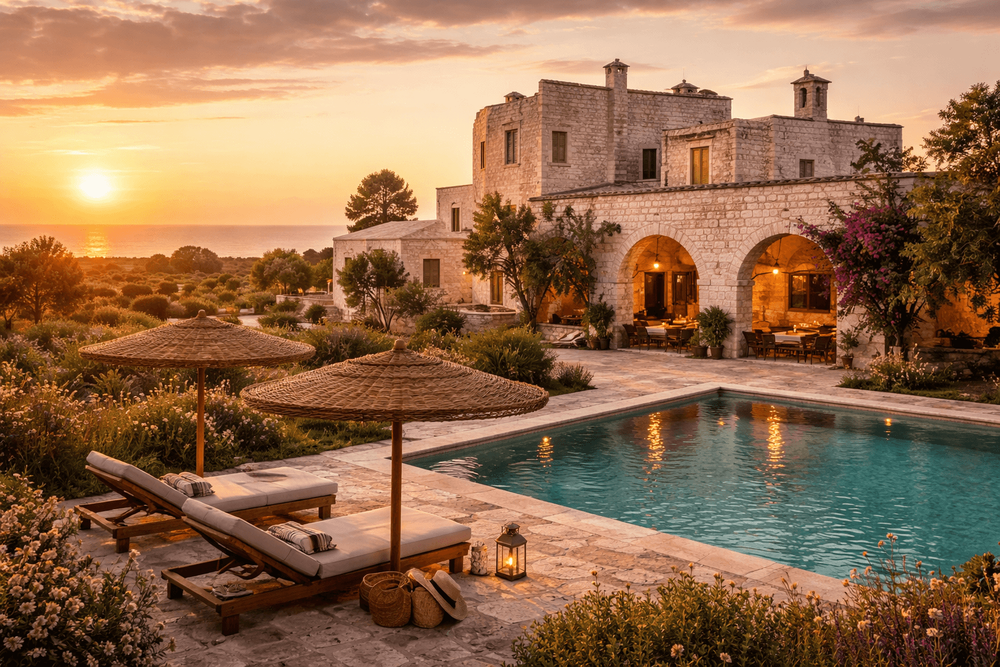 Puglia’s Masseria Revival: Sleep, Swim, and Dine Between Two Seas