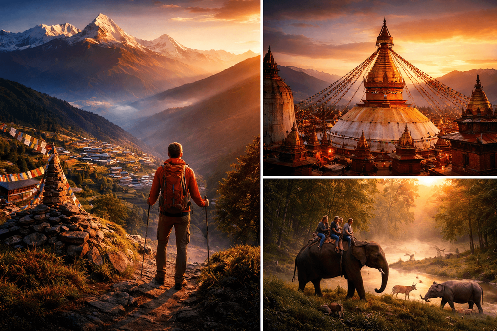 Unforgettable Nepal: Himalayan Treks, Spiritual Cities & Jungle Adventures