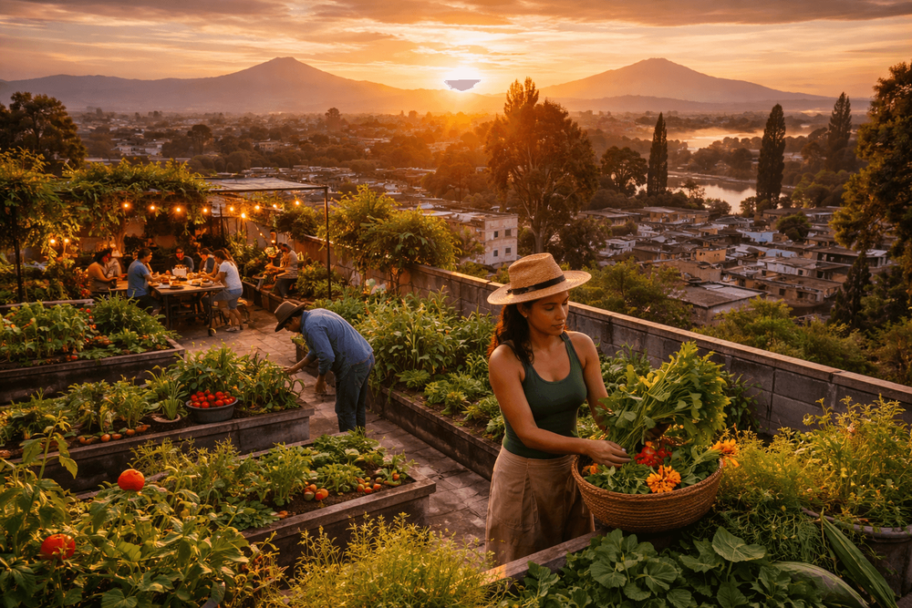 Urban Wild: Rooftop Foragers, Night‑Blooming Gardens and Community Kitchens on Mexico City’s Edible Edge