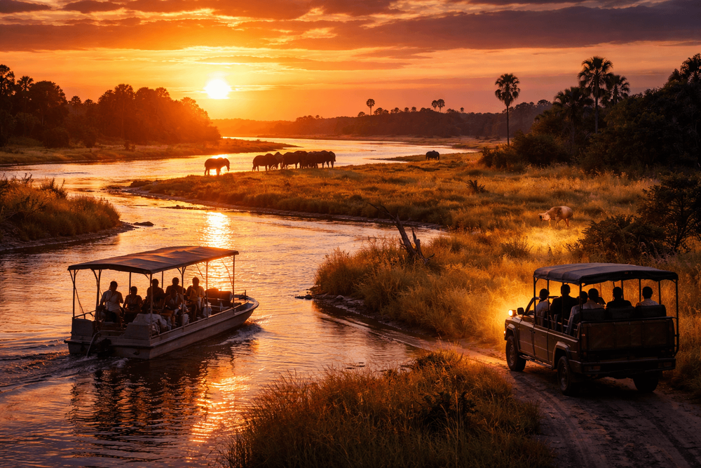 Where Rivers Meet: Boat Safaris and Night Drives on the Chobe–Okavango Border