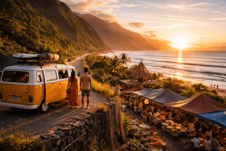 Hualien to Taitung Road Trip: Indigenous Markets, Surf Chapels and Hot‑Spring Camps