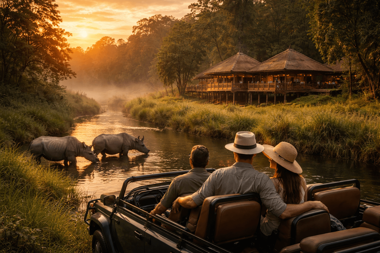 Luxury Safaris in Nepal: Private Drives, Rare Wildlife & Sustainable High-End Lodging