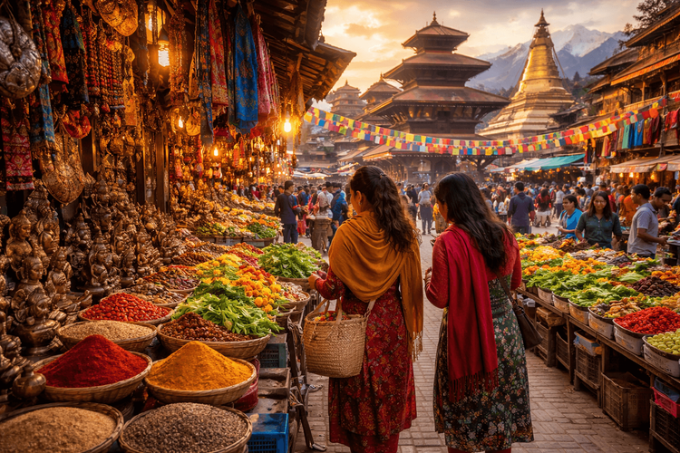 Shop Like a Local: Nepal’s Best Markets for Food, Handicrafts & Culture