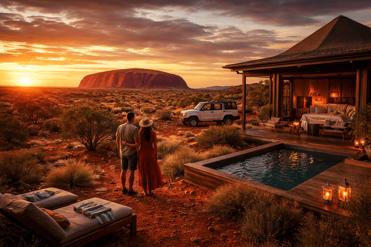 The Road to the Red Center’s Best Stays: Sleeping Well in Australia’s Outback Heart